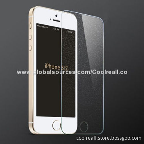 2014 Top Seller Good Price Star Set Series Tempered-glass Screen Protector for iPhone 5